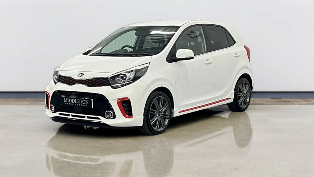 Kia Picanto 1.25 Gt-line Hatchback Euro 6 8 White #5