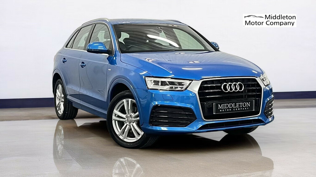 Audi Q3 2.0 Tdi S Line Navigation Estate Blue