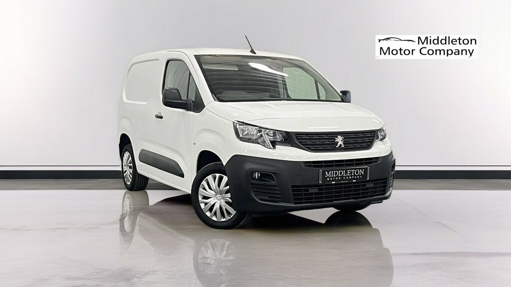 Peugeot Partner 1000 1.5 Bluehdi 100 Professional Van Panel Van Di White
