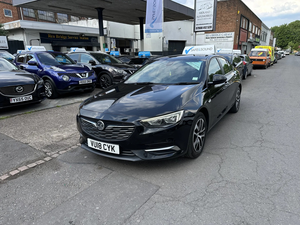Vauxhall Insignia Grand Sport Design Nav Ecotec VU18CYK Black #6