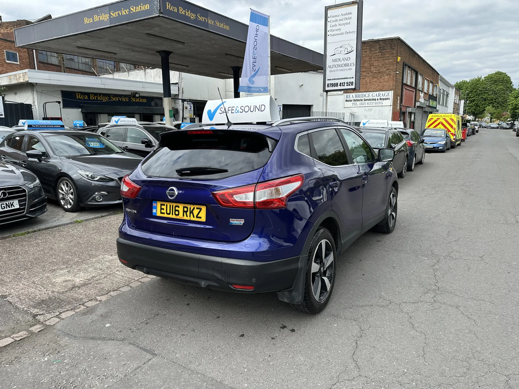 Nissan Qashqai Suv EU16RKZ Blue #4