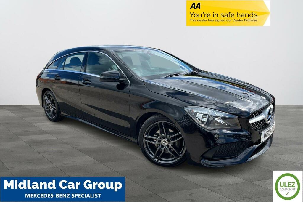Mercedes-Benz CLA Class 1.6 Cla200 Amg Line Edition Shooting Brake Euro 6 Black