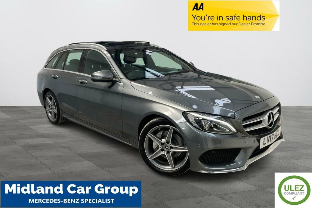 Mercedes-Benz C Class 2.1 C220d Amg Line Premium Plus G-tronic Euro 6 Grey
