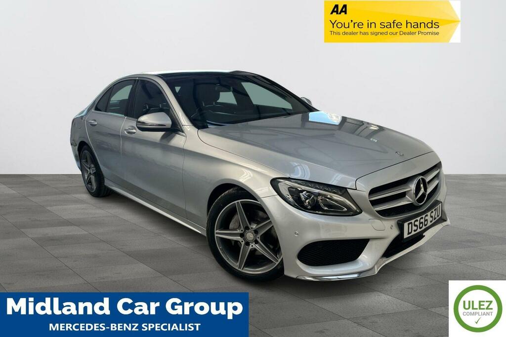 Mercedes-Benz C Class 2.1 C220d Amg Line Premium 7G-tronic Euro 6 S Silver