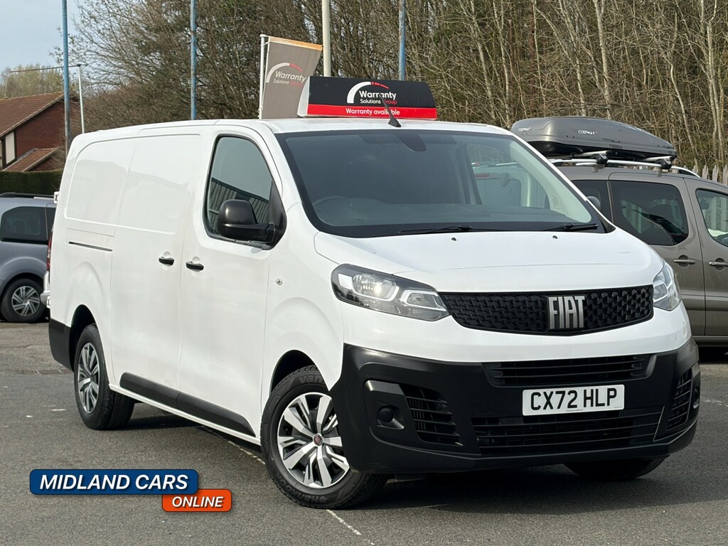 Fiat Scudo Panel Van 2.0 Multijet Tecnico 2022 CX72HLP White #4
