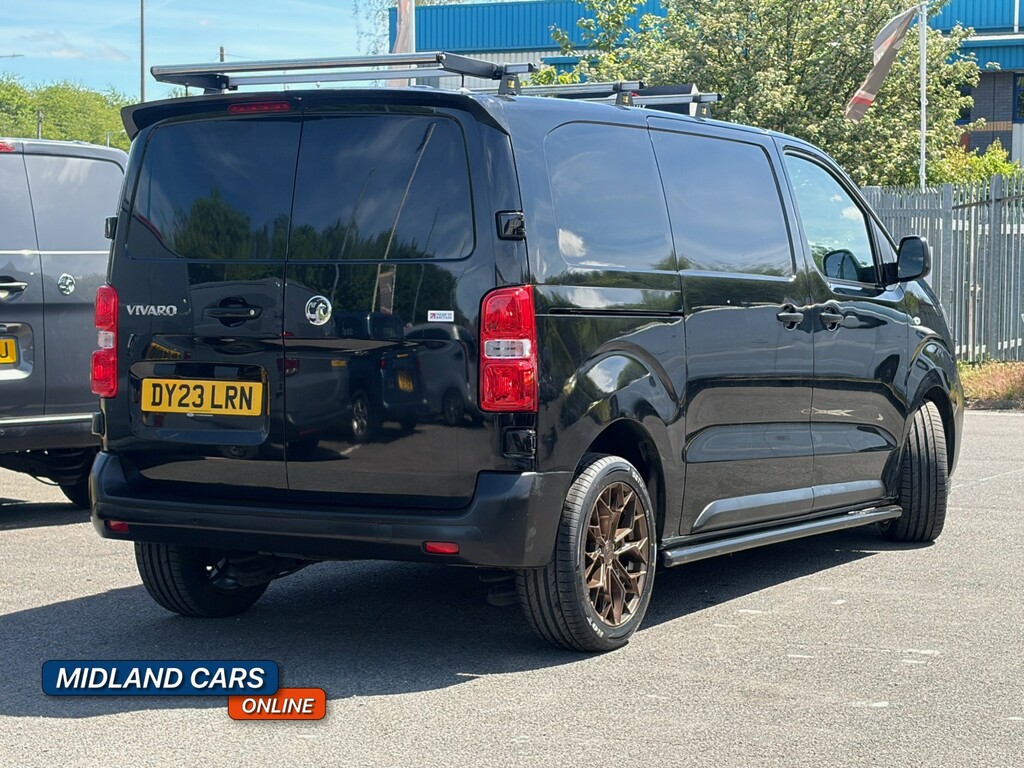 Vauxhall Vivaro Panel Van 1.5 Vivaro Prime 1.5D 100 M6 Ss L1h1 29 DY23LRN Black #6