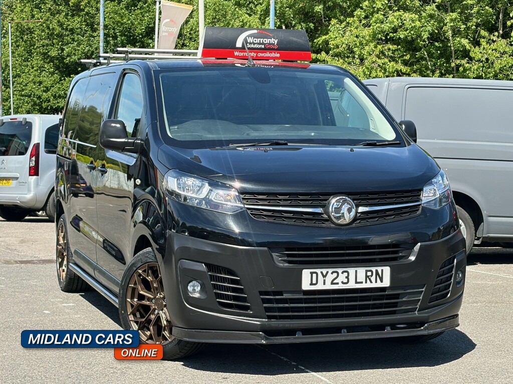 Vauxhall Vivaro Panel Van 1.5 Vivaro Prime 1.5D 100 M6 Ss L1h1 29 DY23LRN Black #3