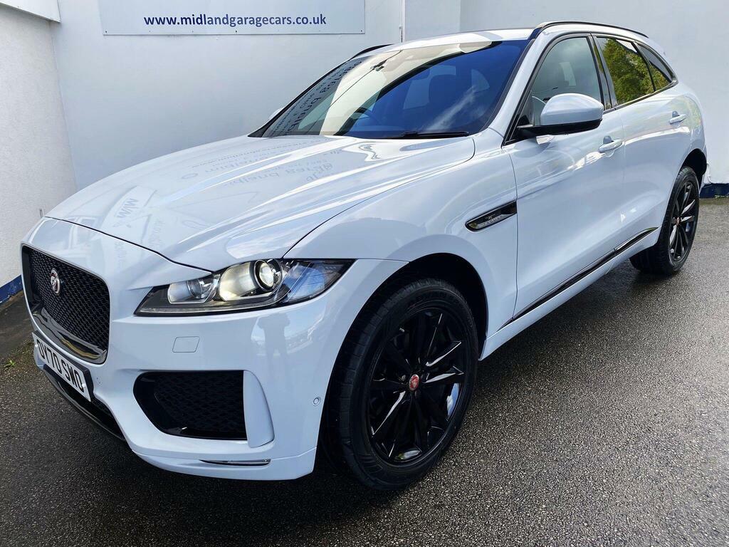 Jaguar F-Pace 2.0 D180 Chequered Flag Awd Euro 6 S S White #4
