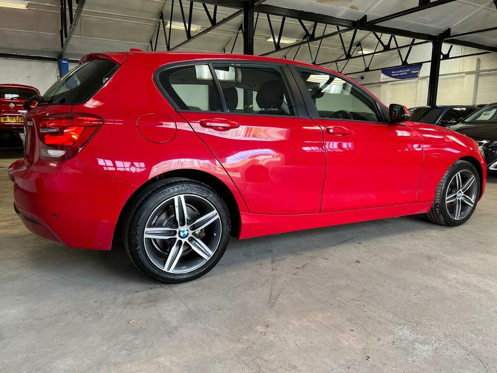 BMW 1 Series Hatchback 1.6 116I Sport Euro 6 Ss 201414 VK14HYR Red #6