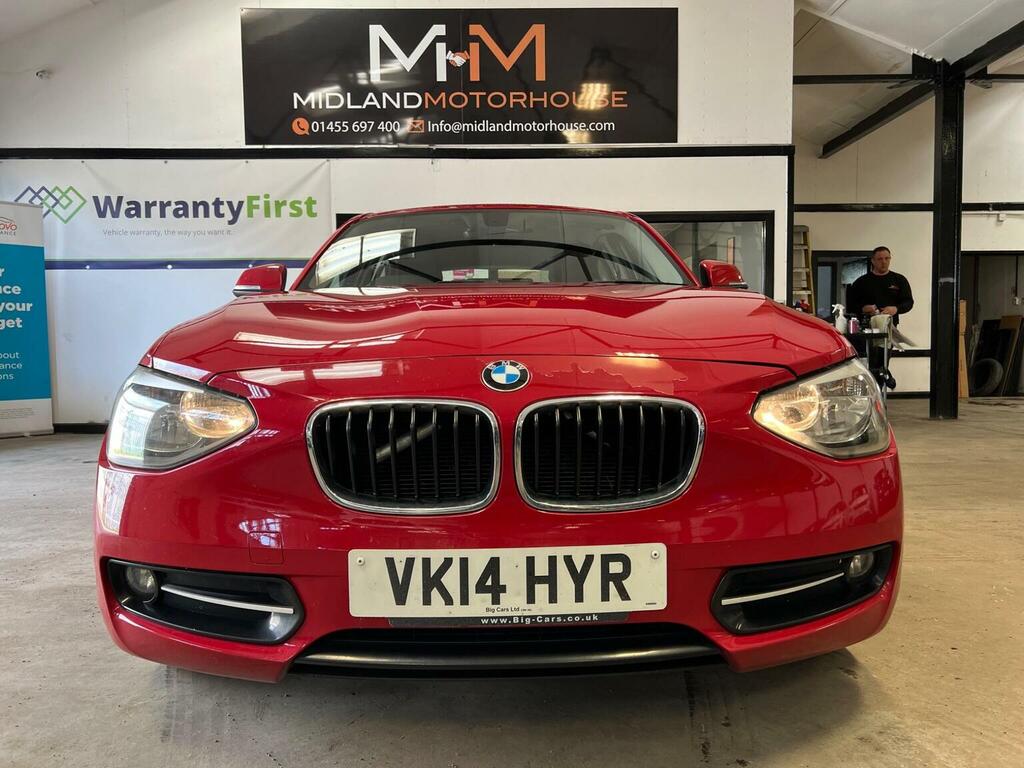 BMW 1 Series Hatchback 1.6 116I Sport Euro 6 Ss 201414 VK14HYR Red #2