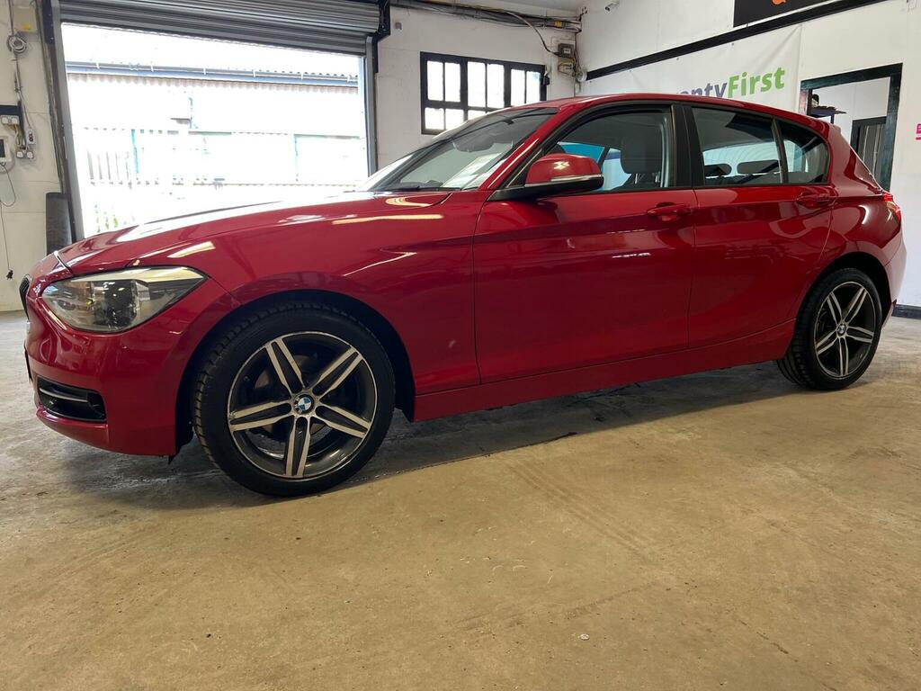 BMW 1 Series Hatchback 1.6 116I Sport Euro 6 Ss 201414 VK14HYR Red #3