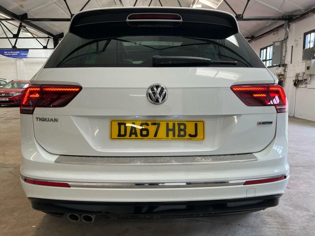 Volkswagen Tiguan Suv 2.0 Tdi R-line Dsg 4Motion Euro 6 Ss 2 DA67HBJ White #5