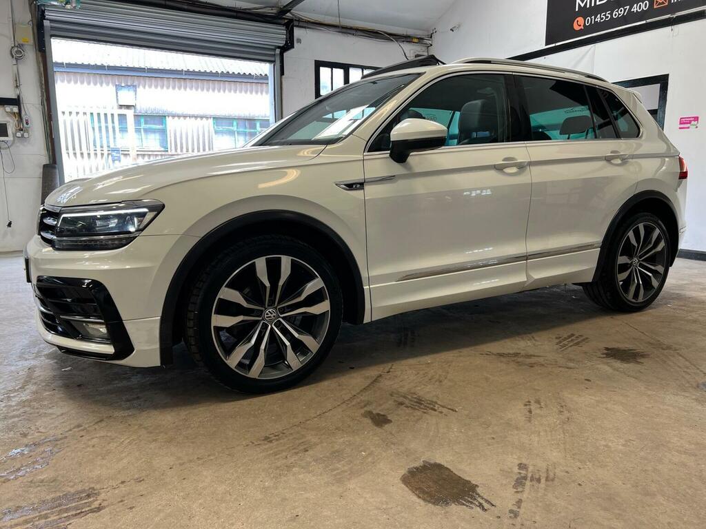 Volkswagen Tiguan Suv 2.0 Tdi R-line Dsg 4Motion Euro 6 Ss 2 DA67HBJ White #3