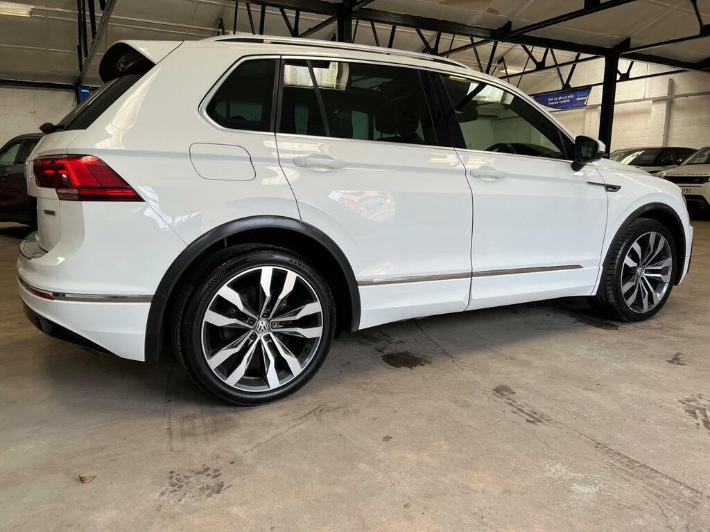 Volkswagen Tiguan Suv 2.0 Tdi R-line Dsg 4Motion Euro 6 Ss 2 DA67HBJ White #6
