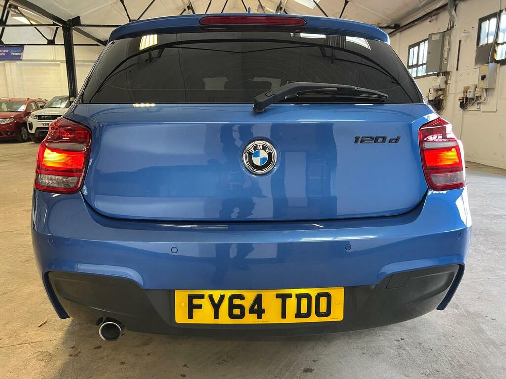 BMW 1 Series Hatchback 2.0 120D M Sport Euro 5 Ss FY64TDO Blue #6