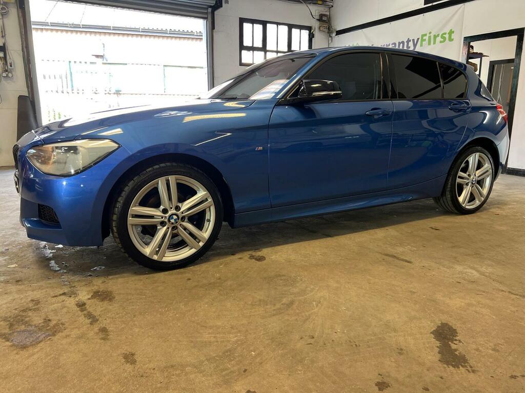 BMW 1 Series Hatchback 2.0 120D M Sport Euro 5 Ss FY64TDO Blue #4