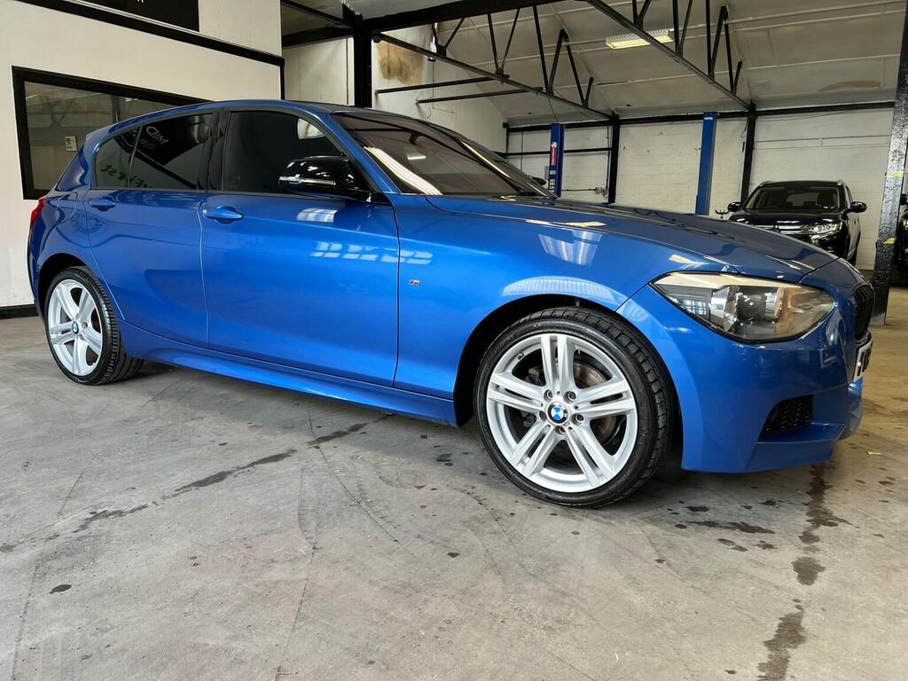 BMW 1 Series Hatchback 2.0 120D M Sport Euro 5 Ss FY64TDO Blue #2