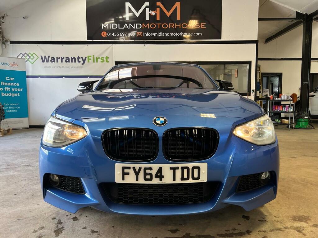 BMW 1 Series Hatchback 2.0 120D M Sport Euro 5 Ss FY64TDO Blue #3