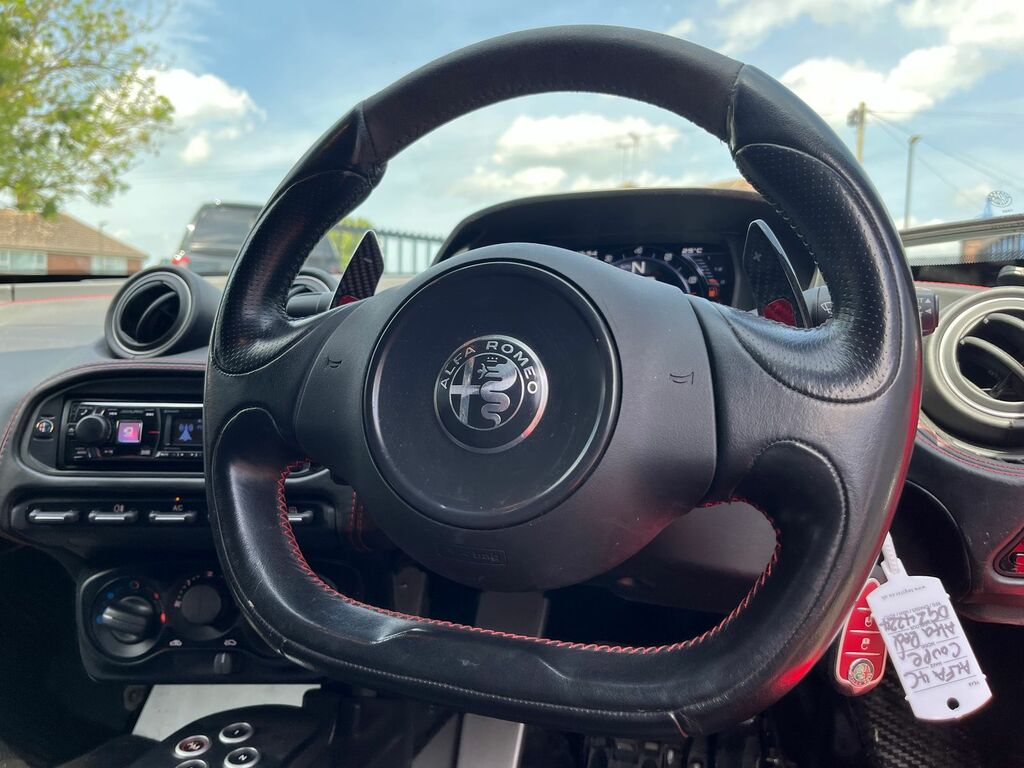 Alfa Romeo 4C Tbi White #24