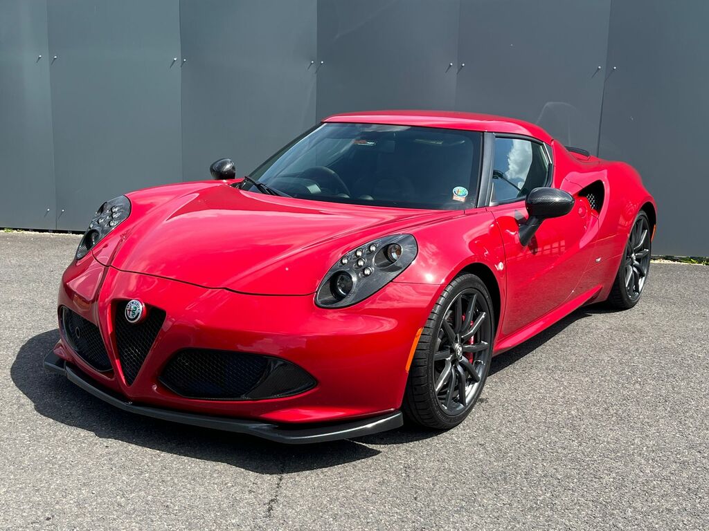 Alfa Romeo 4C 1750 Tbi Coupe Tct In Alfa Red Euro 6 Pet Red #3
