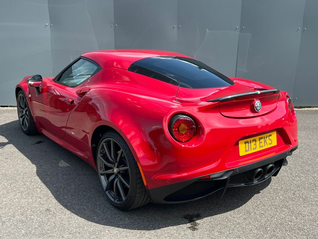 Alfa Romeo 4C 1750 Tbi Coupe Tct In Alfa Red Euro 6 Pet Red #5
