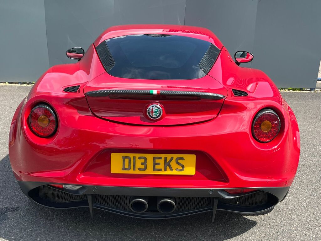 Alfa Romeo 4C 1750 Tbi Coupe Tct In Alfa Red Euro 6 Pet Red #6