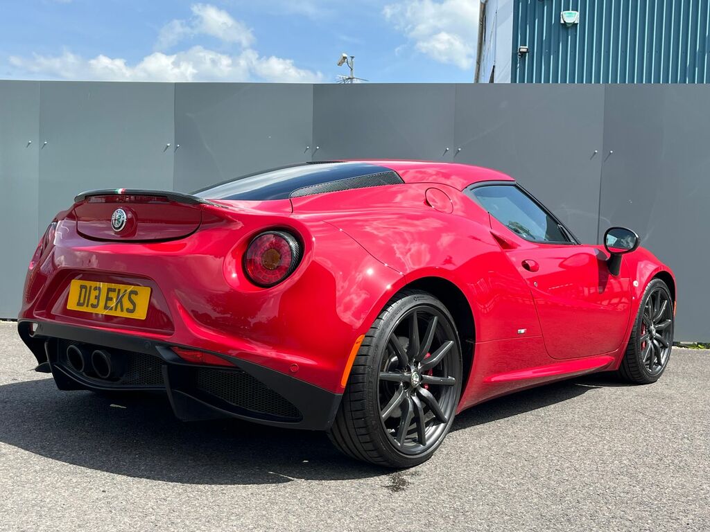 Alfa Romeo 4C Tbi White #7