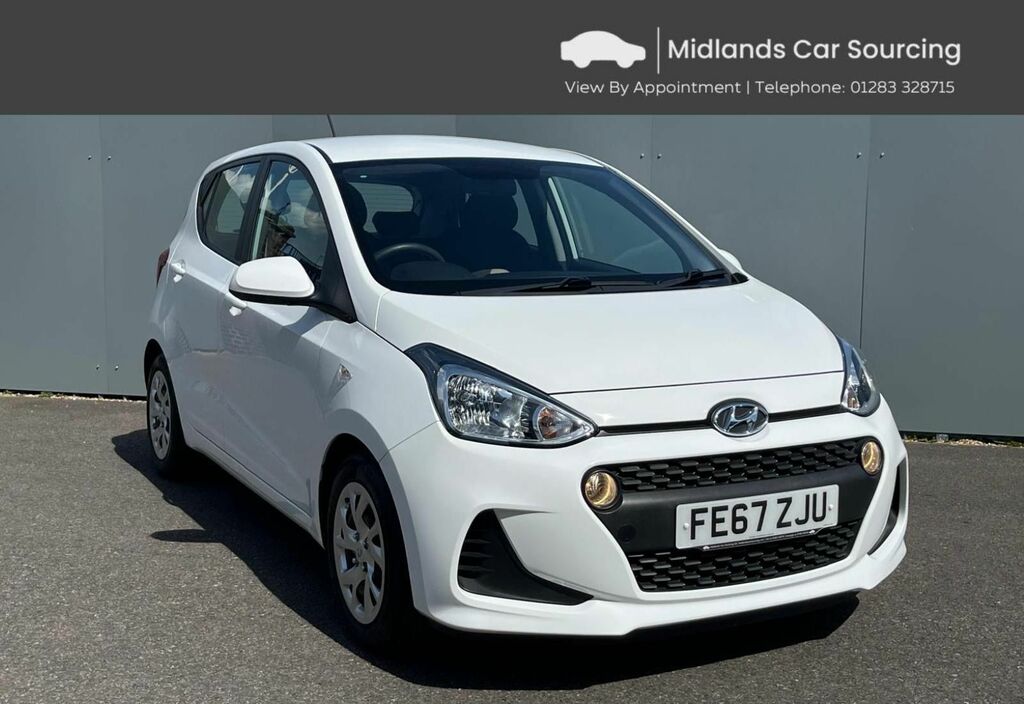 Hyundai I10 1.0 Se Hatchback Euro 6 66 Ps White