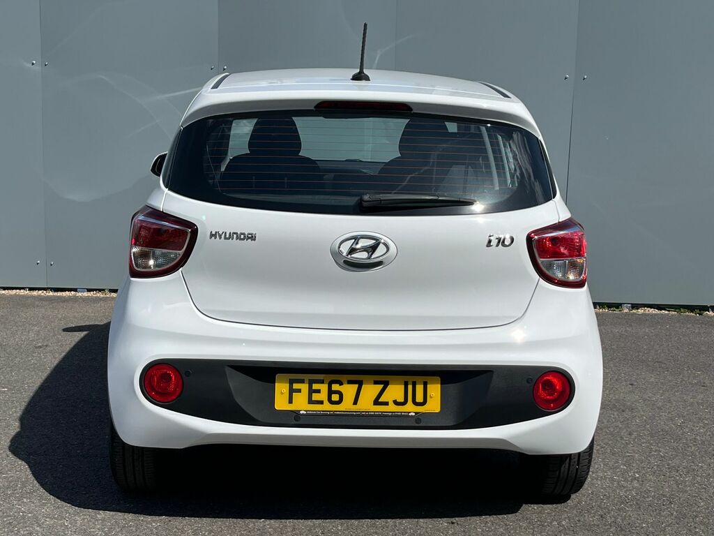 Hyundai I10 1.0 Se Hatchback Euro 6 66 Ps White #6