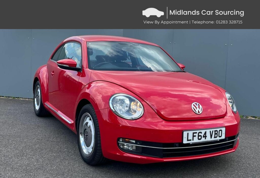 Volkswagen Beetle 1.6 Tdi Bluemotion Tech Design Hatchback Diese Red
