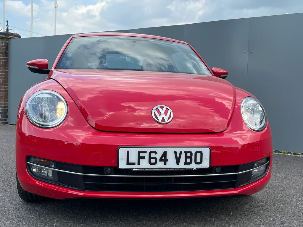 Volkswagen Beetle 1.6 Tdi Bluemotion Tech Design Hatchback Diese LF64VBO Red #2