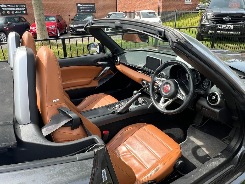 Fiat 124 Spider 1.4 Multiair Lusso Plus Convertible 2 Seat Eur Grey #3