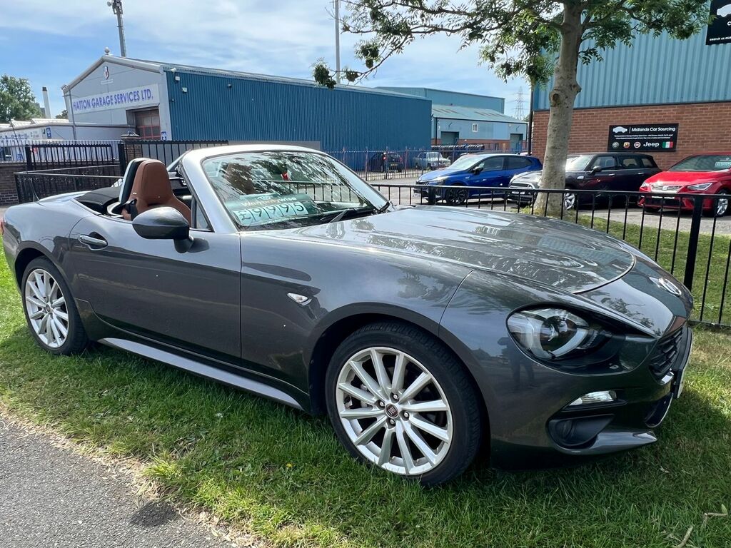 Fiat 124 Spider 1.4 Multiair Lusso Plus Convertible 2 Seat Eur Grey