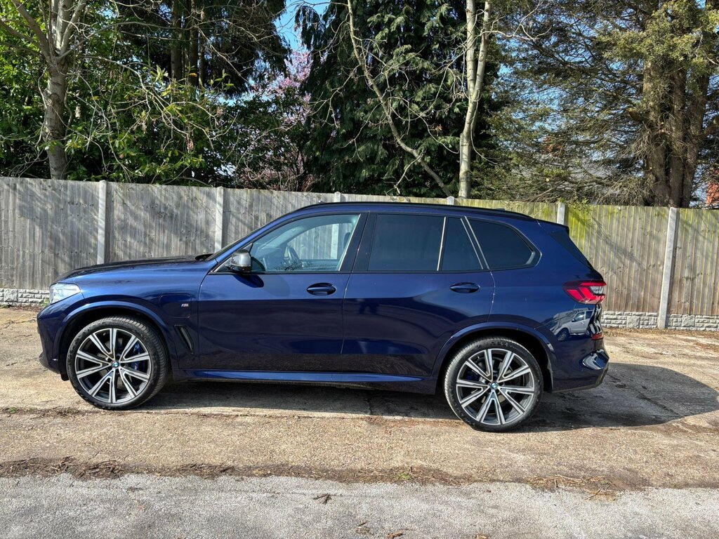 BMW X5 3.0 45E 24Kwh M Sport Xdrive Euro 6 Ss FJ21KPT Blue #3