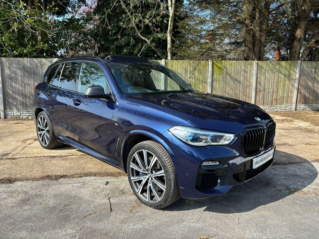 BMW X5 3.0 45E 24Kwh M Sport Xdrive Euro 6 Ss FJ21KPT Blue #4