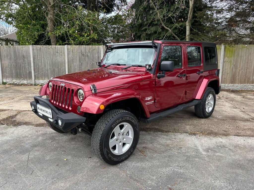 Jeep Wrangler 2.8 Crd Sahara Suv 4Wd Euro 5 197 Red #6