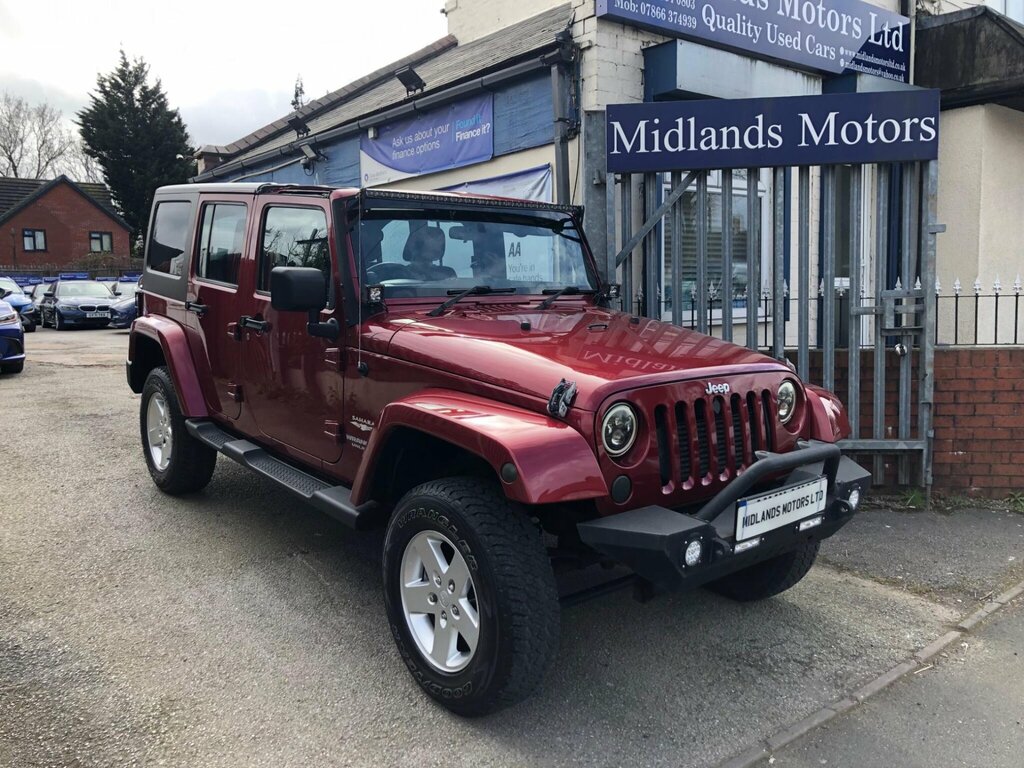 Jeep Wrangler 2.8 Crd Sahara Suv 4Wd Euro 5 197 Red