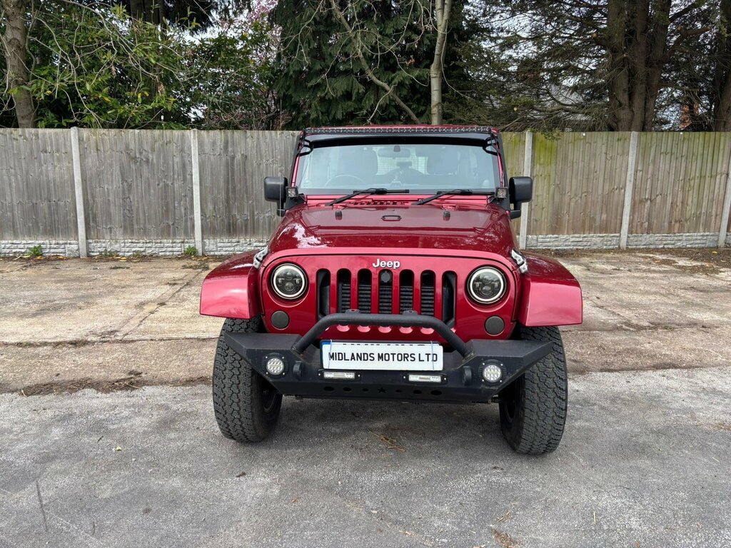 Jeep Wrangler 2.8 Crd Sahara Suv 4Wd Euro 5 197 Red #5