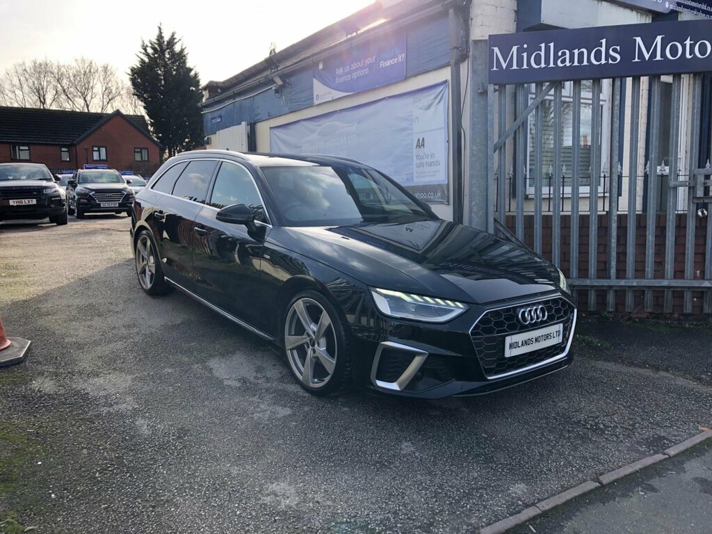 Audi A4 Avant 2.0 Tfsi 35 S Line Euro 6 Ss Black