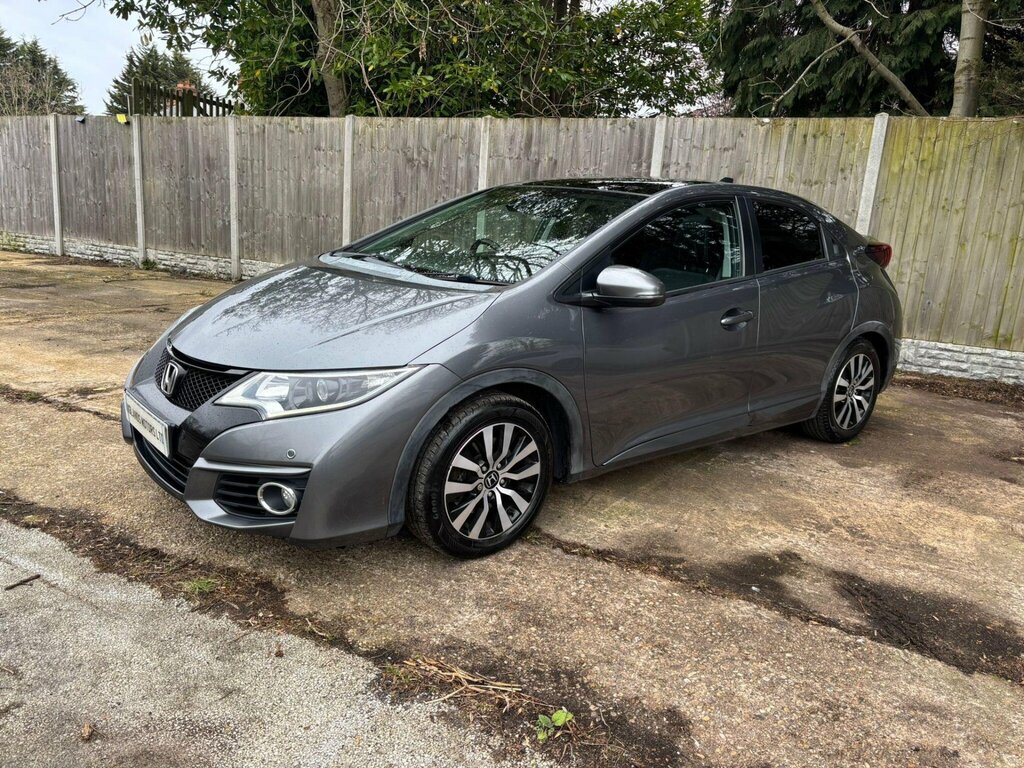 Honda Civic 1.6 I-dtec Sr Hatchback Euro 6 WM66EGX Grey #6