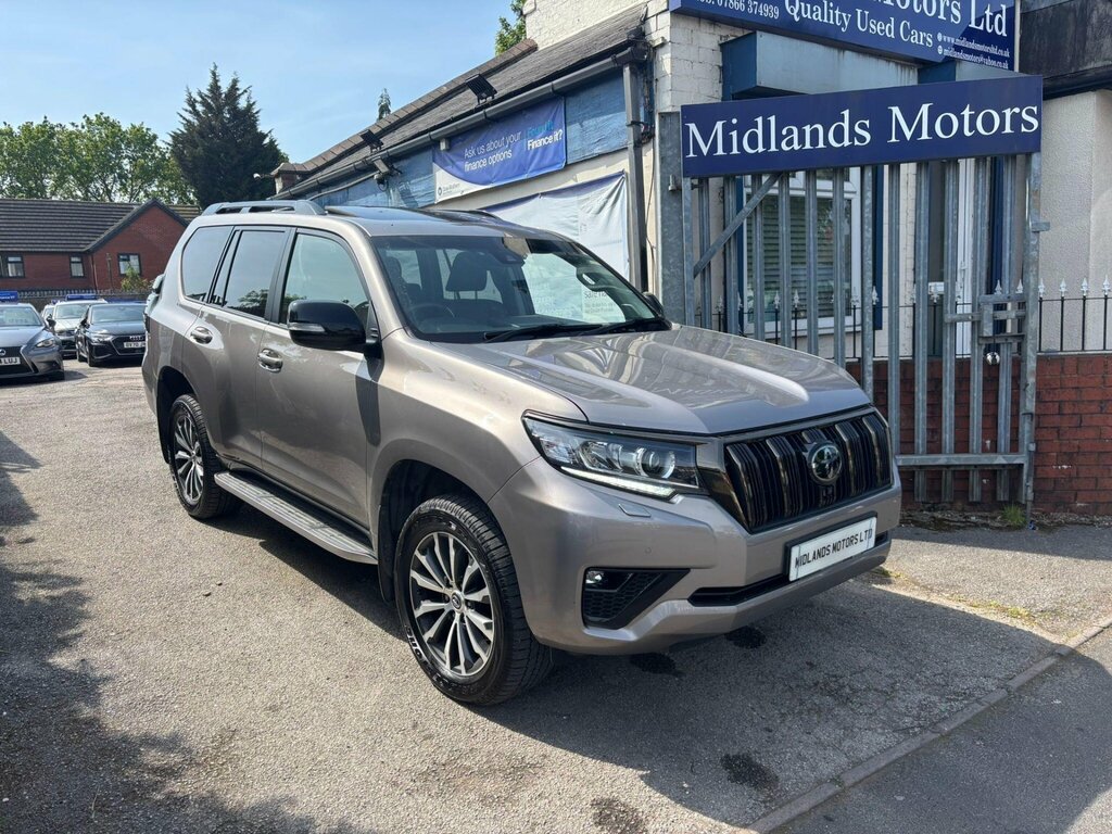 Toyota Land Cruiser 2.8D Invincible 4Wd Euro 6 Ss 7 Seat Brown