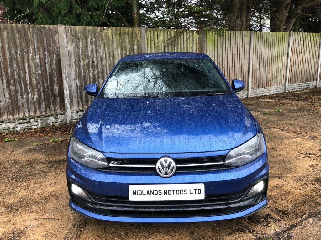 Volkswagen Polo 1.0 Tsi R-line Dsg Euro 6 Ss PF20TMX Blue #5
