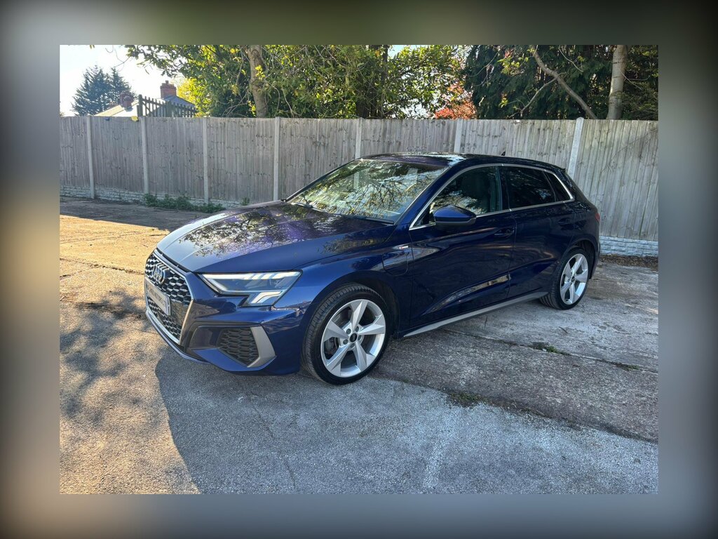 Audi A3 1.4 Tfsie 40 S Line Sportback S Tronic Euro 6 Ss LR22OGM Blue #5