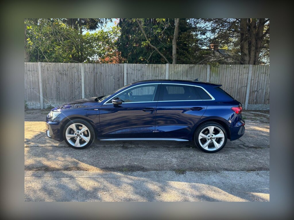 Audi A3 1.4 Tfsie 40 S Line Sportback S Tronic Euro 6 Ss LR22OGM Blue #2