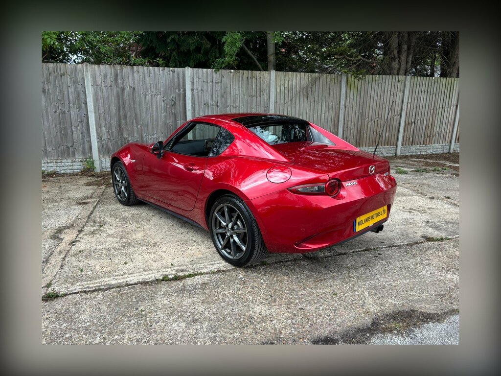 Mazda MX-5 RF 2.0 Skyactiv-g Sport Nav Euro 6 LM17OXJ Red #4