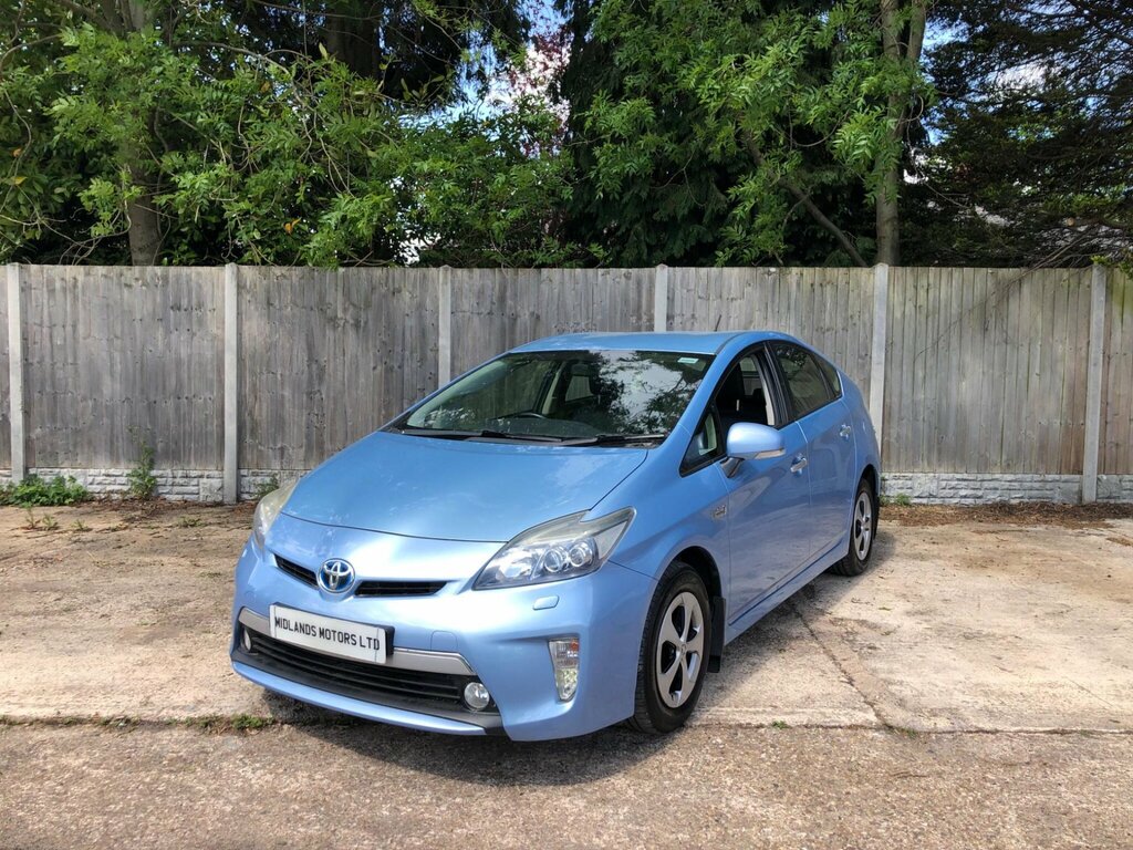 Toyota Prius 1.8 Vvt-h Cvt Euro 5 Ss Blue #6