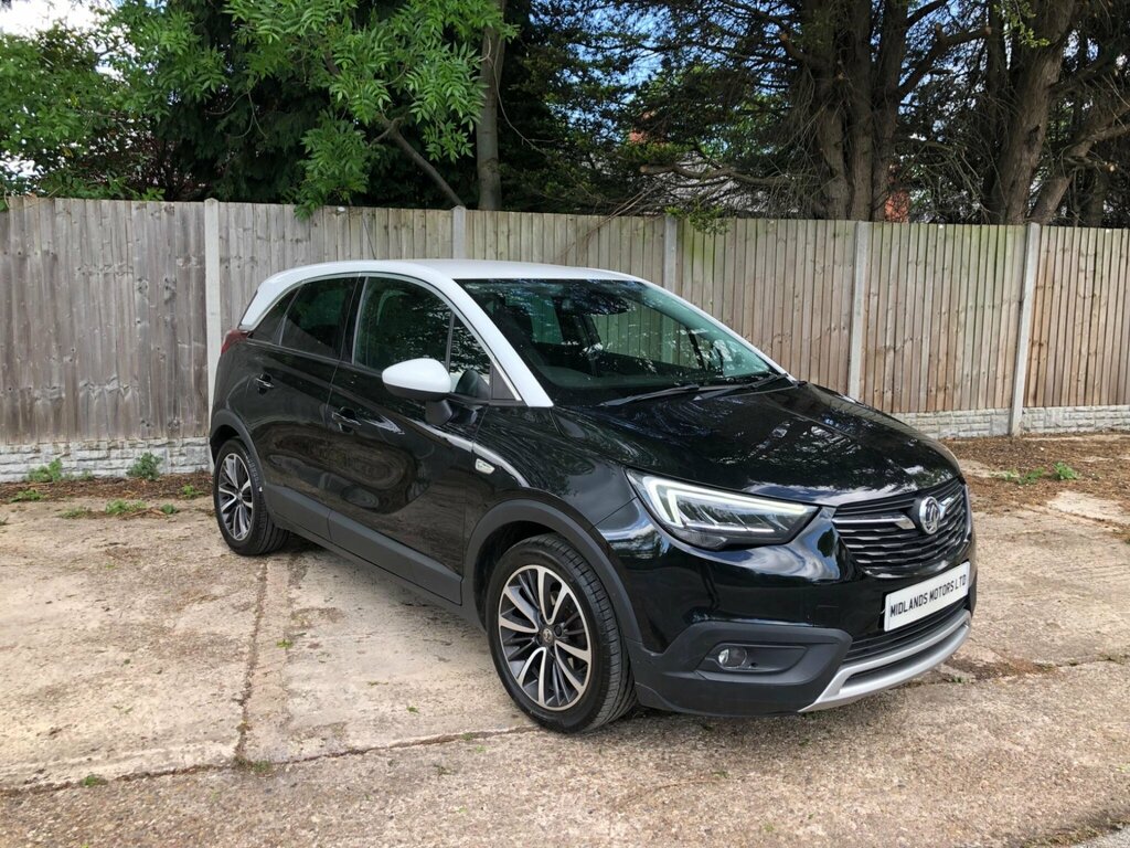 Vauxhall Crossland X 1.2 Elite Nav Euro 6 Ss SD69OSK Black #4