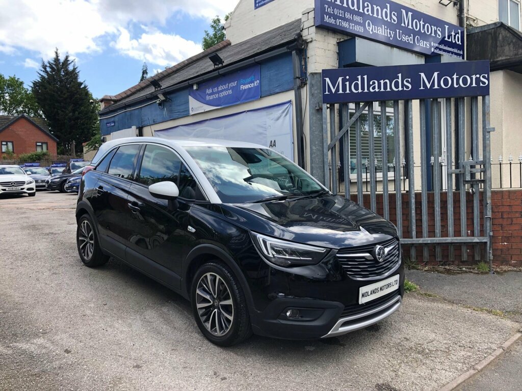 Vauxhall Crossland X 1.2 Elite Nav Euro 6 Ss Black