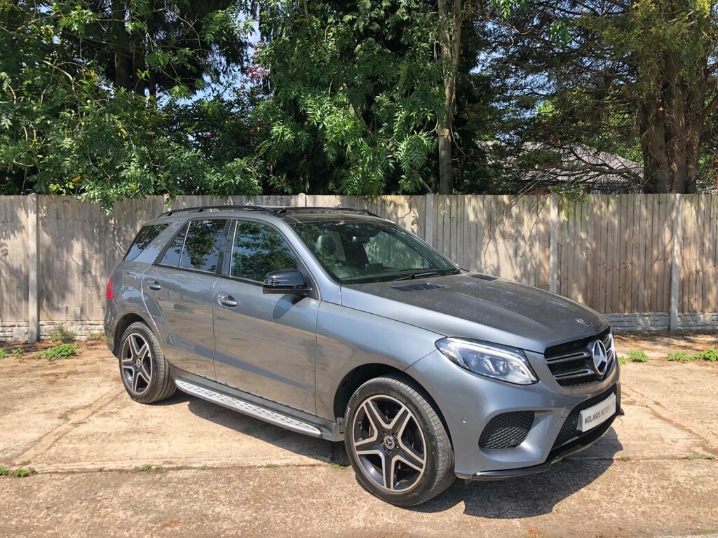 Mercedes-Benz GLE Class 3.0 Gle350d V6 Amg Night Edition Premium Plus G- HF18WUB Grey #4