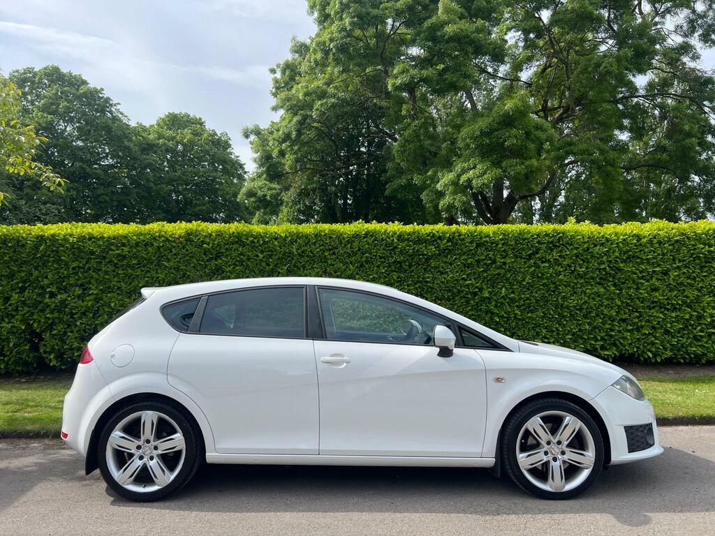 Seat Leon 2.0 Tdi Cr Fr Dsg Euro 5 White #4